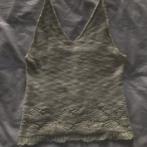 Brandy Melville Crotchet Top